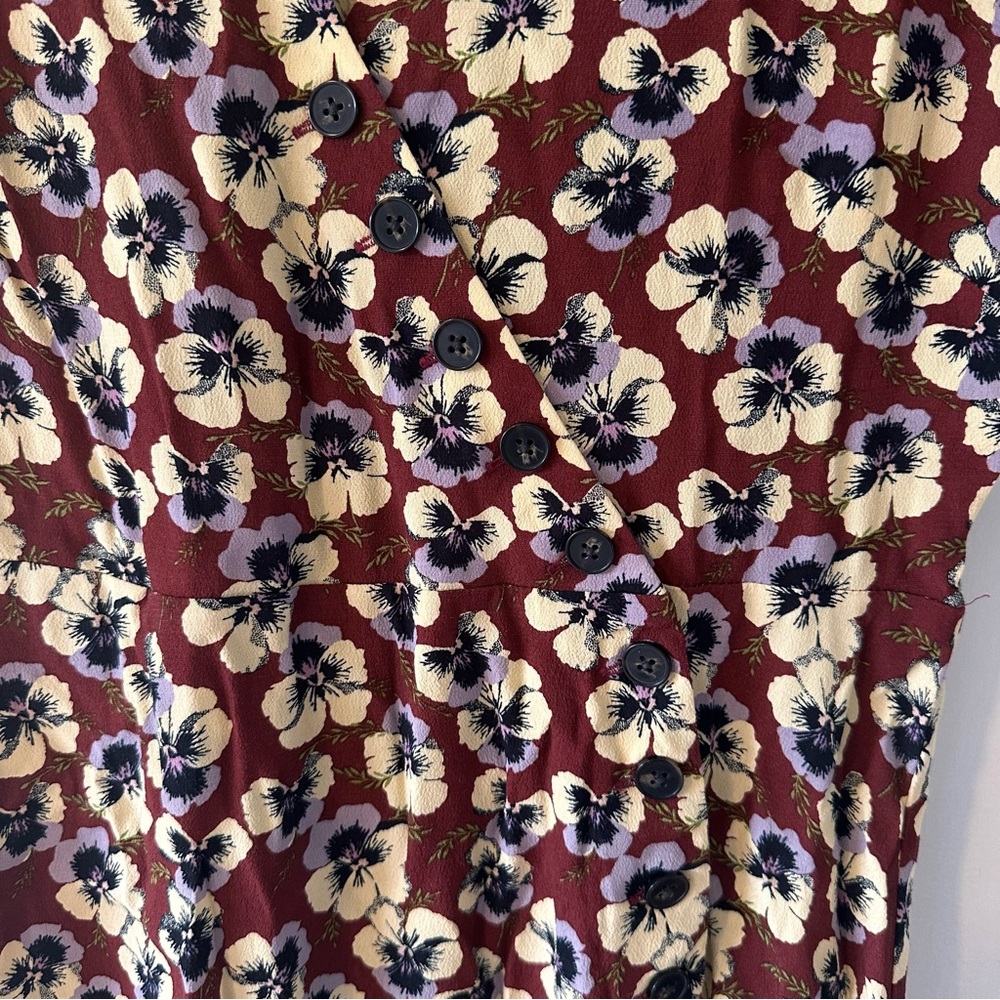 Madewell Pansy dress with button front - Picture 4 of 5